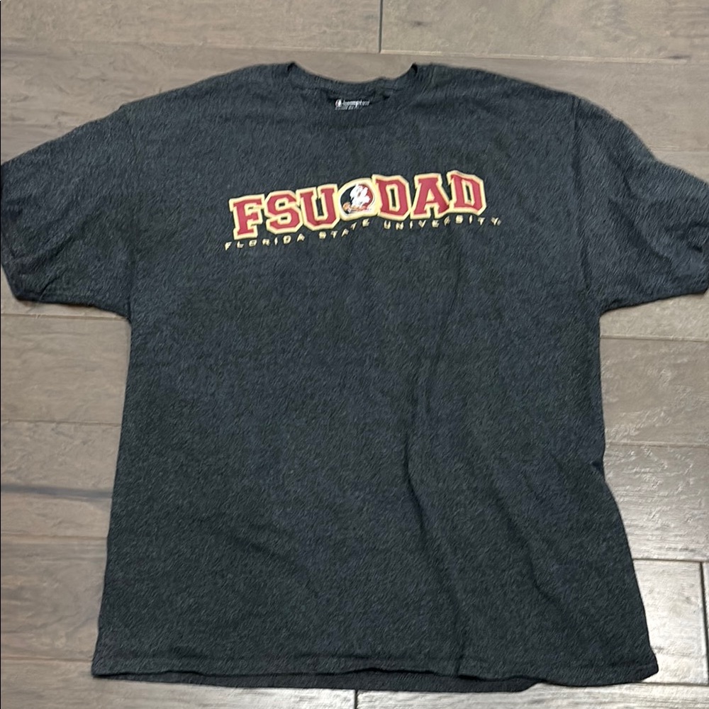 Champion Charcoal FSU Dad Tee
